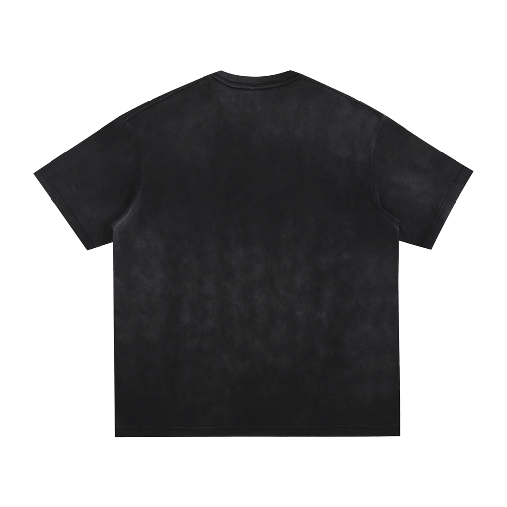 Vintage Washed Hand-Frayed T-Shirt