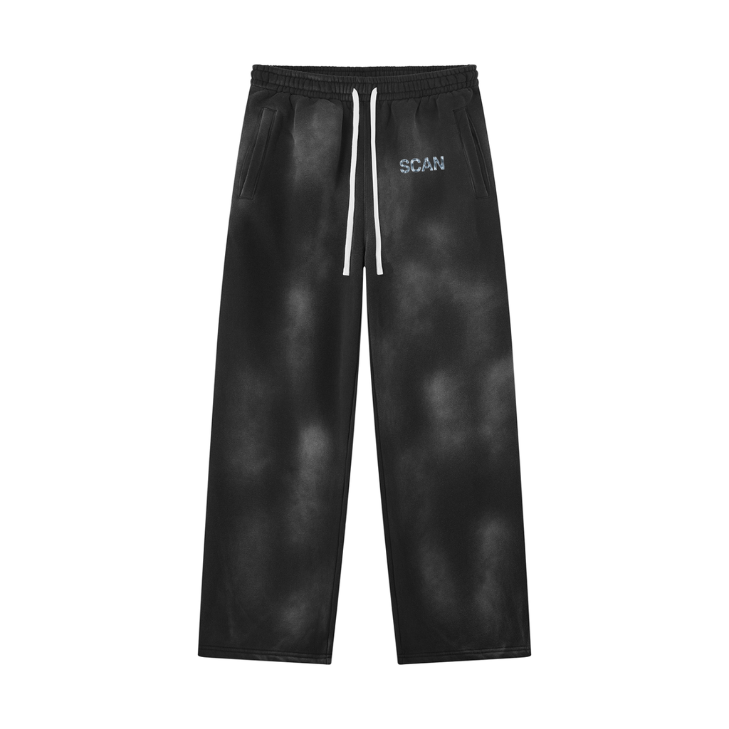Unisex Sunfade Wide Leg Fleece Sweatpants