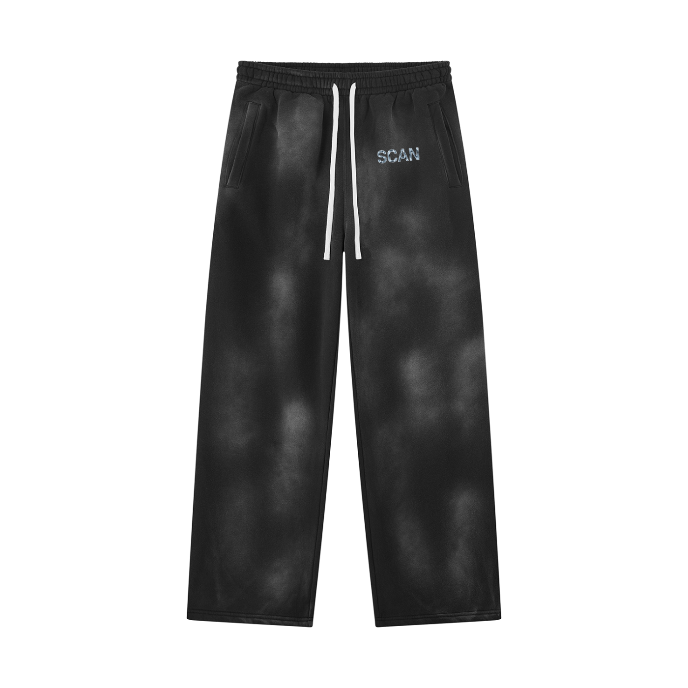 Unisex Sunfade Wide Leg Fleece Sweatpants
