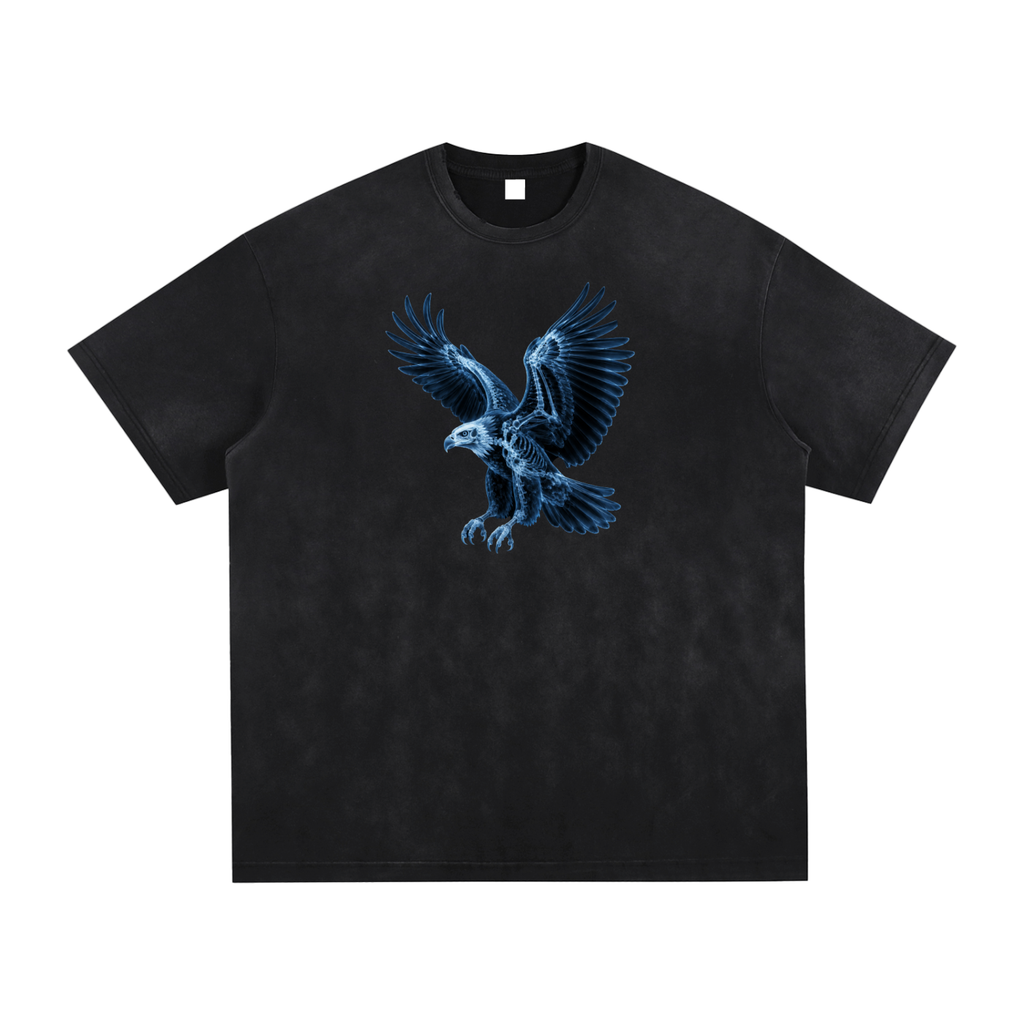 Vintage Washed Hand-Frayed T-Shirt