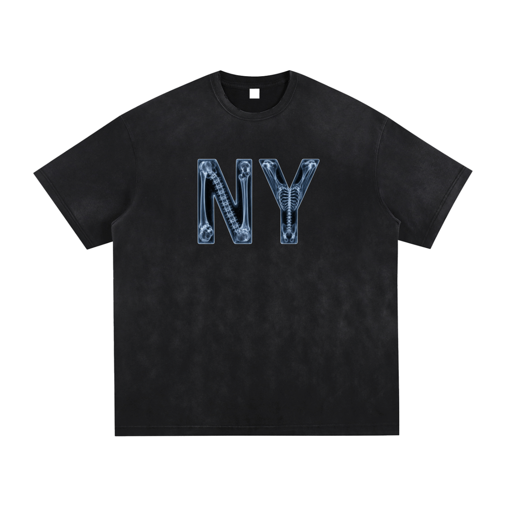 Vintage Washed Hand-Frayed T-Shirt