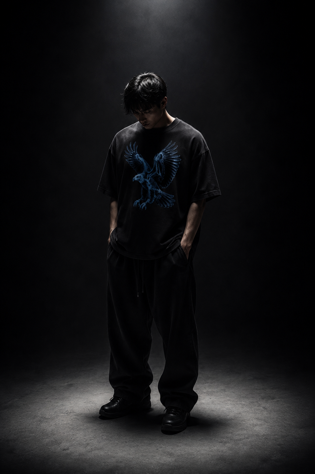 Vintage Washed Hand-Frayed T-Shirt