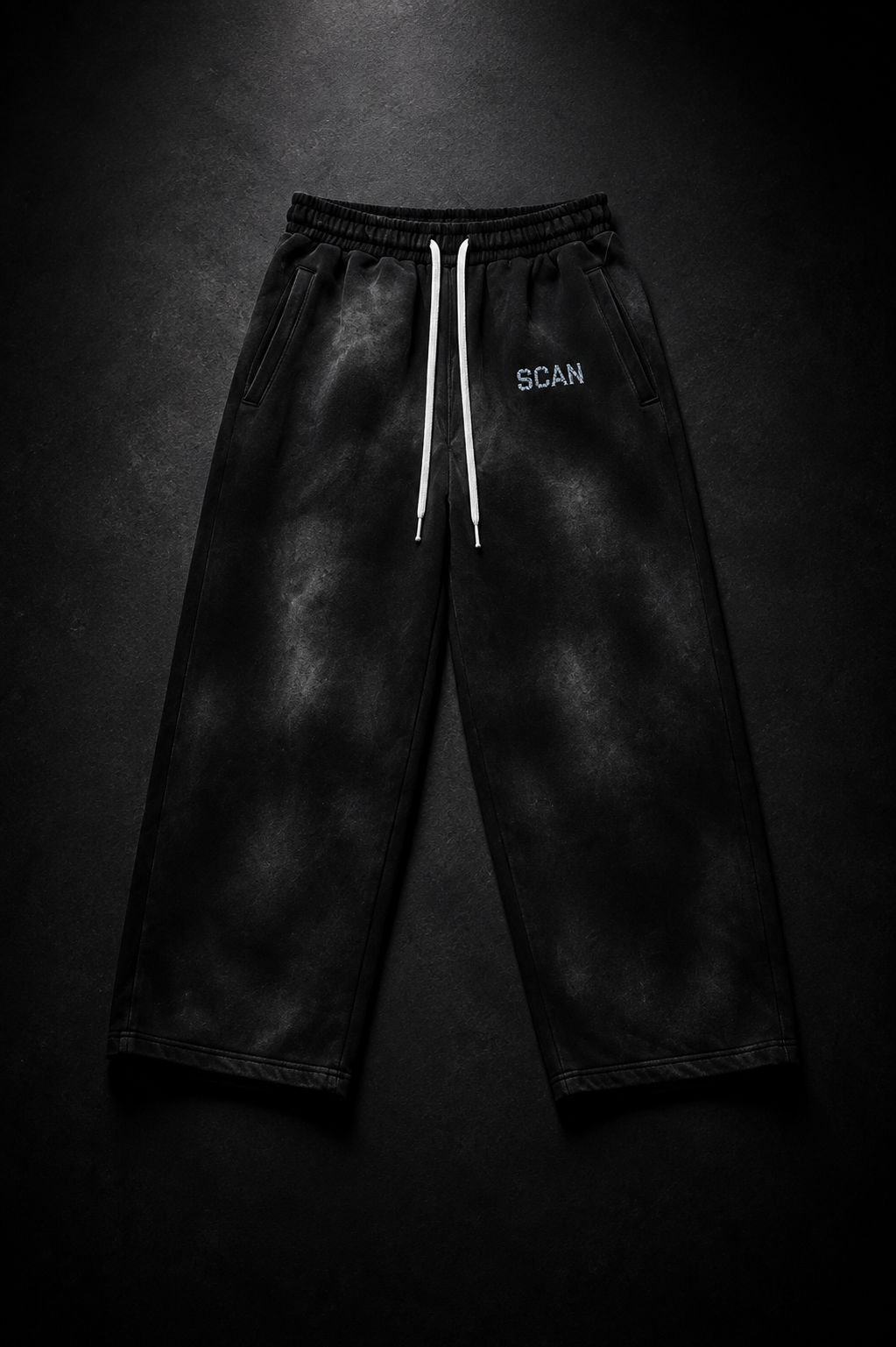 Unisex Sunfade Wide Leg Fleece Sweatpants